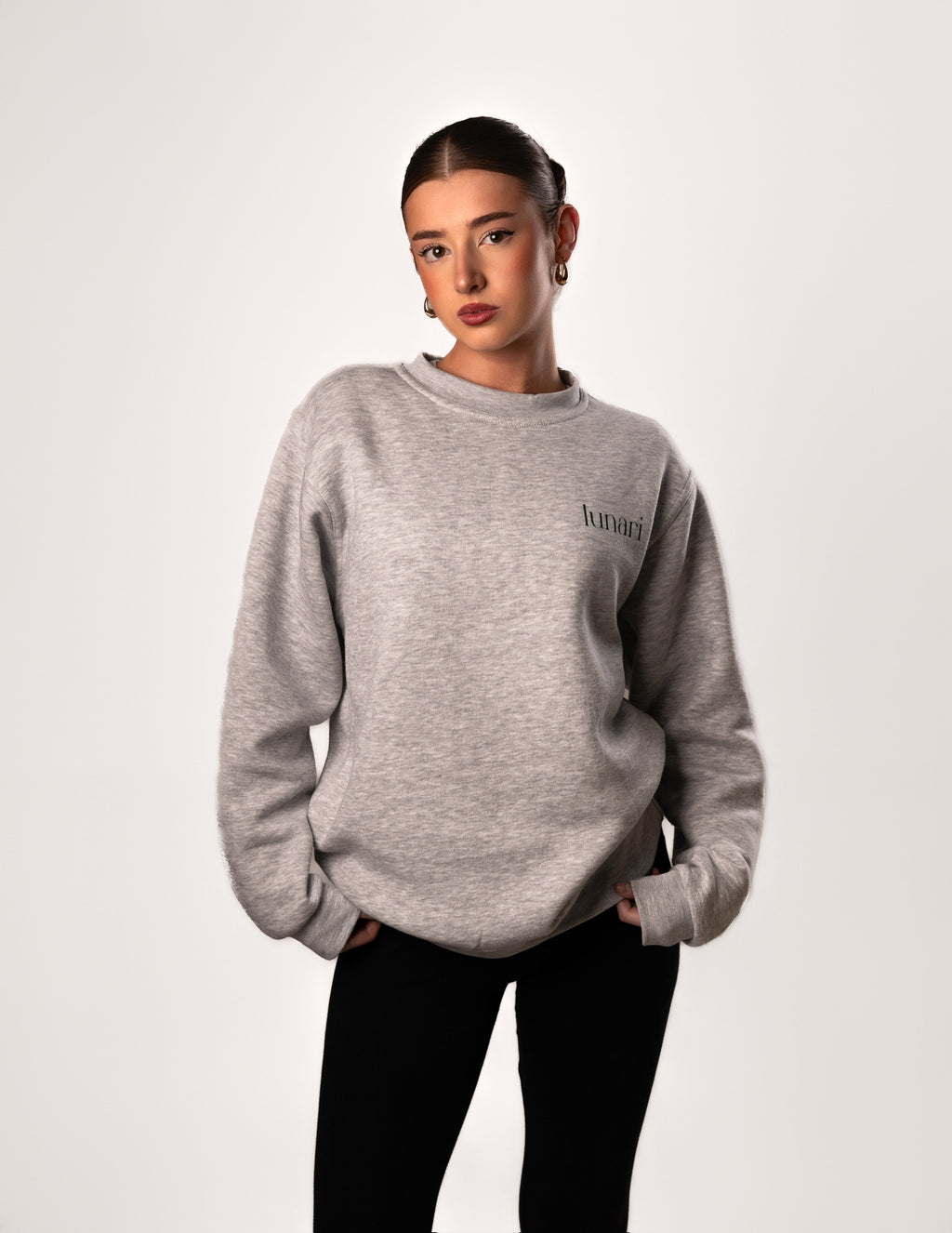 PEARL SWEATSHIRT (SOFT GREY)