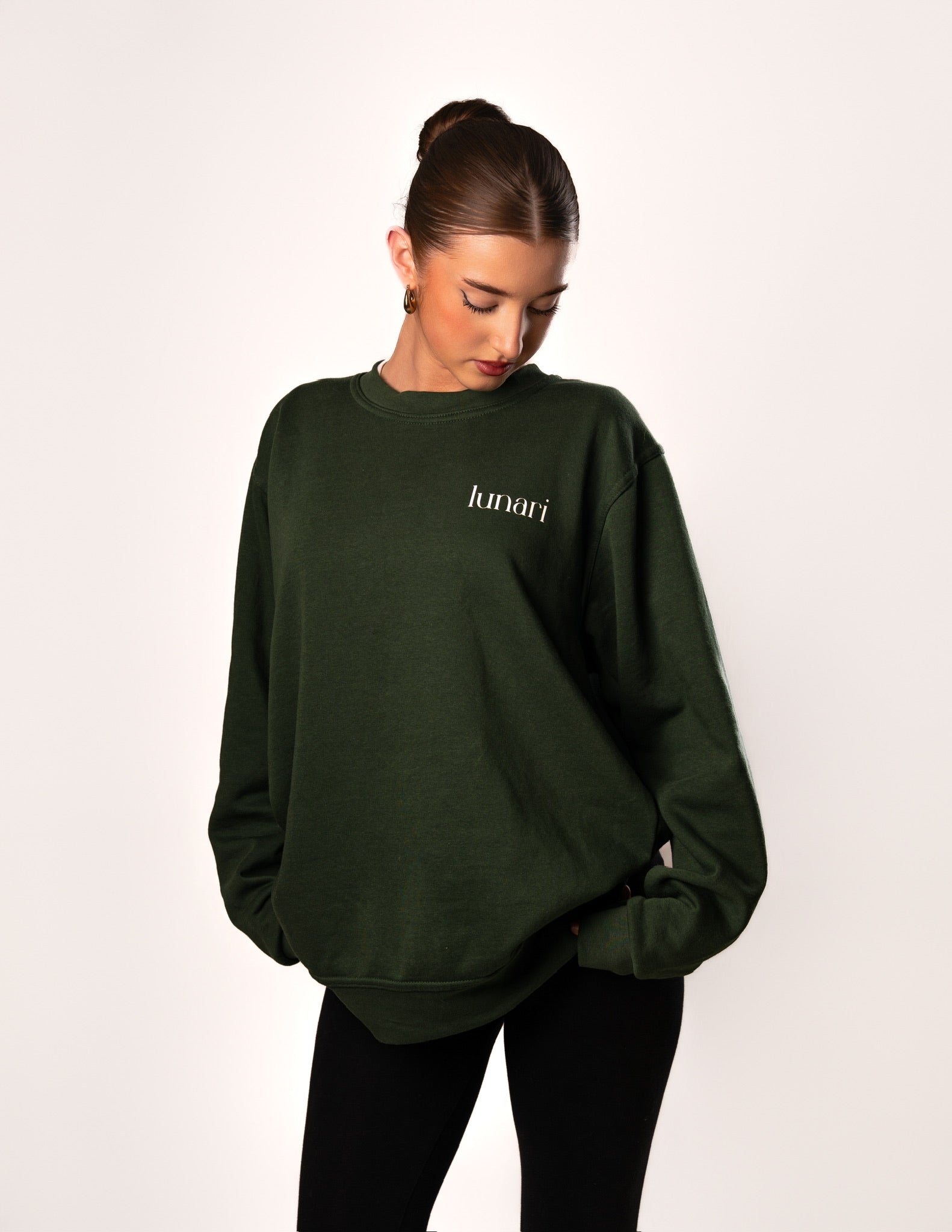 LUNARI SWEATSHIRT (FOREST GREEN)