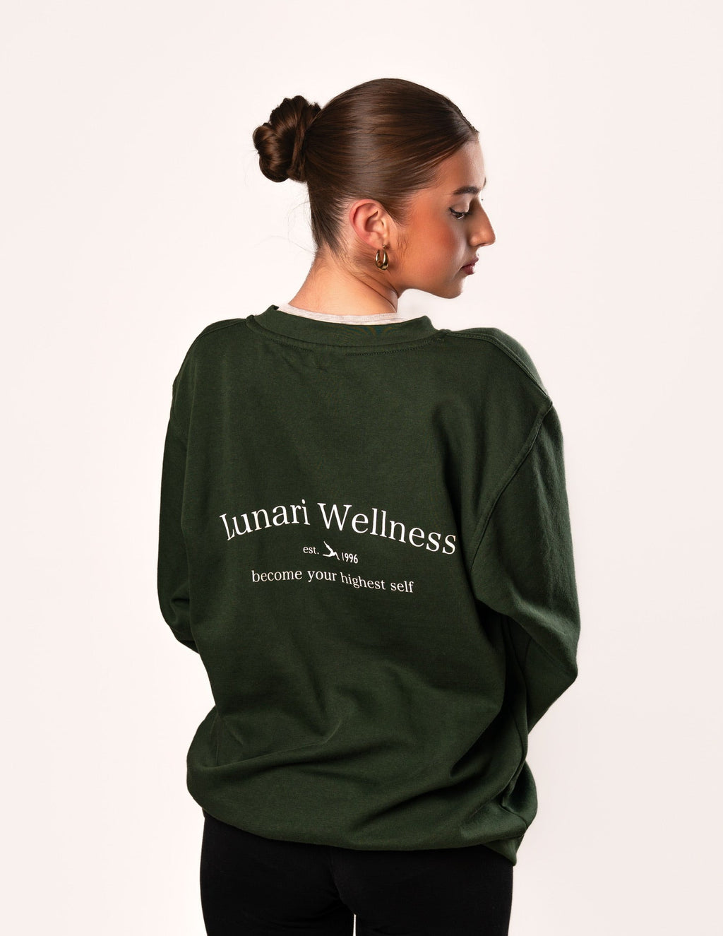 LUNARI SWEATSHIRT (FOREST GREEN)