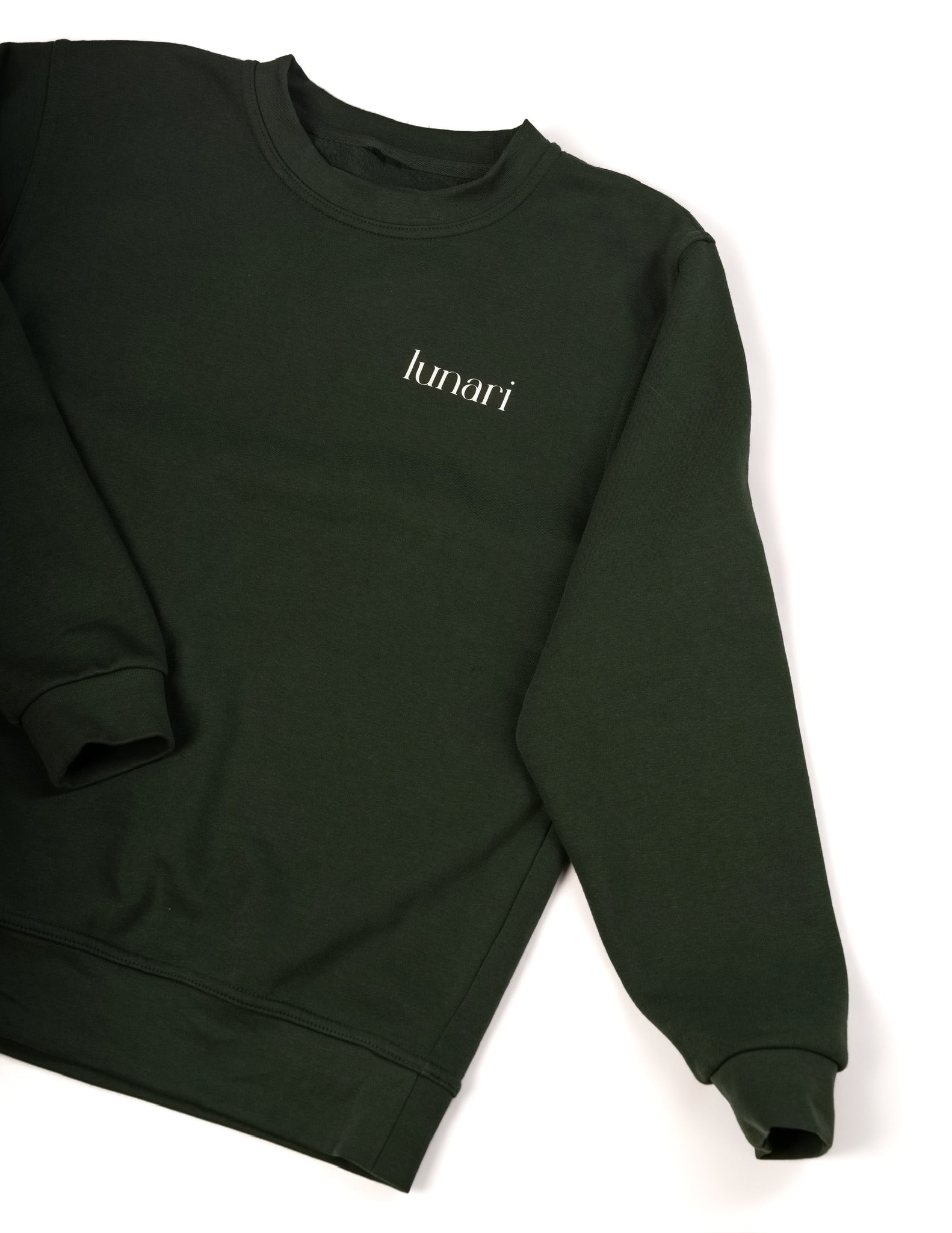 LUNARI SWEATSHIRT (FOREST GREEN)