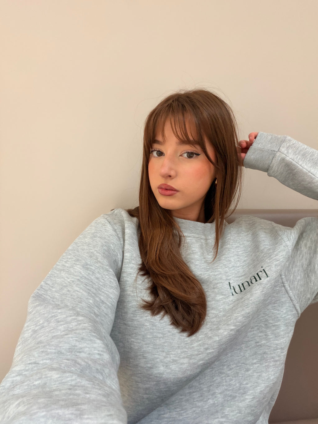 PEARL SWEATSHIRT (SOFT GREY)